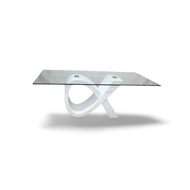 Square Glass Dining Table 6 Seater best